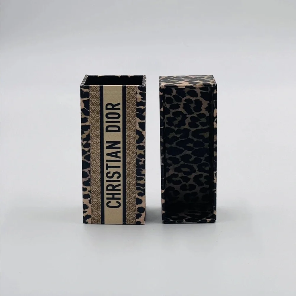Christian Dior Limited Edition Mitzvah Collection Leopard Print Lipstick Case